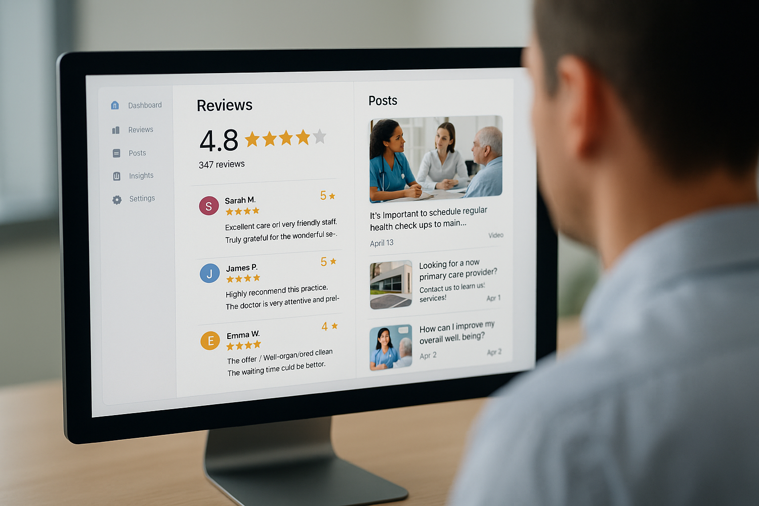 MEDIREPPRO REVIEW SCREEN